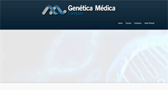 Desktop Screenshot of medicinagenomica.com